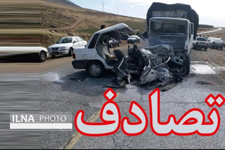 حادثه تصادف در محور انار_رفسنجان ۲ فوتی برجای گذاشت