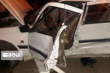 واژگونی خودروی سواری در جیرفت یک کشته برجا گذاشت
