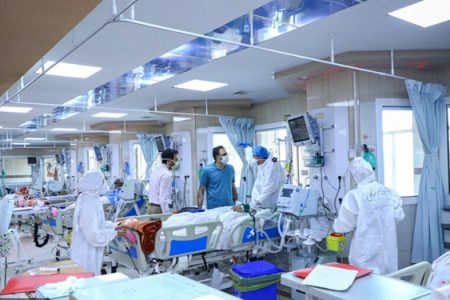 اشغال ۶۲۹ تخت بیمارستانی توسط بیماران کرونایی در کرمان