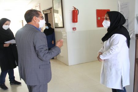 توزیع تجهیزات بهداشتی در حاشیه شهر کرمان