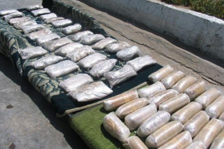 ۵۵۳ کیلوگرم مواد مخدر در ۲ عملیات جداگانه در کرمان کشف شد