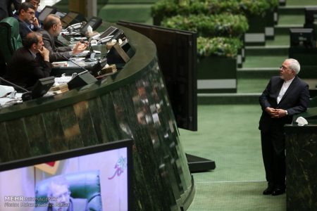 ظریف برای پاسخ به ۴ سوال ملی به مجلس می‌رود