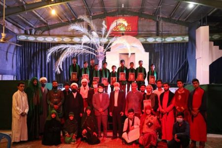 نمایش مذهبی «یاران خورشید» در ده زیار کرمان به پایان خط رسید + عکس