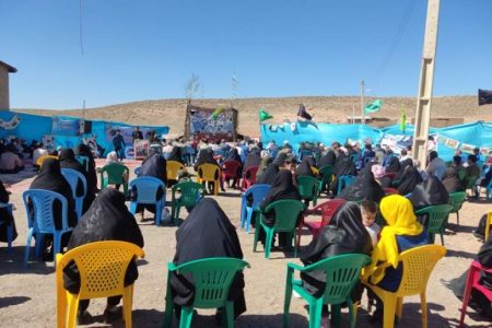 برگزاری اولین یادواره شهدای عشایر روستای آرن سفلی در شهرستان بافت