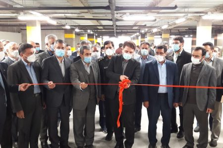 بزرگترین پارکینگ جنوب شرق کشور در کرمان افتتاح شد