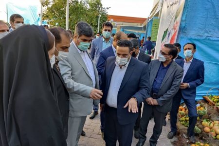 آغاز کار نمایشگاه رویداد ملی هفت‌گنج در جنوب استان کرمان