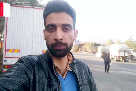 معضلی به نام توقف کامیون ها در شهر کرمان