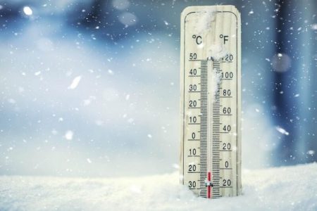 شهرستان انار سردترین بامداد سال جاری را سپری کرد