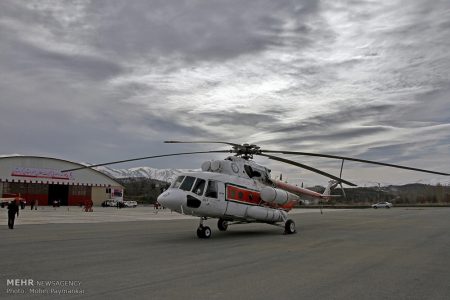 عملیات امدادهوایی به سیل زدگان کرمان با ۸ بالگرد در حال انجام است