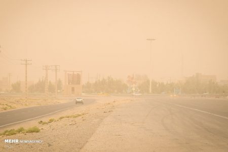 صدور هشدار زرد هواشناسی به دلیل بروز طوفان در کرمان