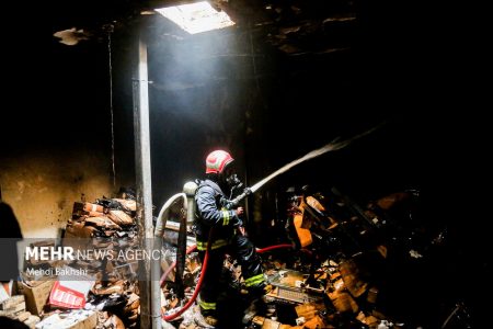 آتش سوزی در معدن «درآلو» رابر مهار شد