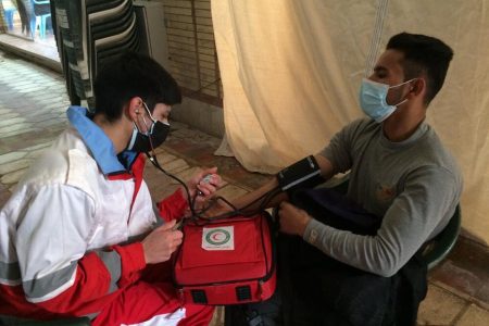 بهره مندی بیش از ۲۲ هزار زائر از خدمات هلال احمر در گلزار شهدای کرمان 