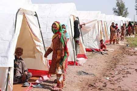 امداد رسانی به روستای کروچان بخش جازموریان رودبار