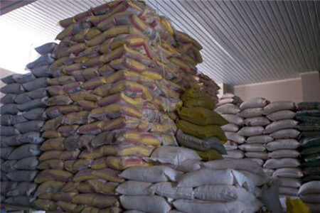 ۲۵ تن برنج احتکاری در کرمان کشف شد