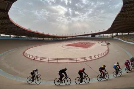 سومین اردوی تیم ملی دوچرخه سواری ایران به بم رسید