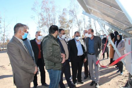 فاز دوّم نیروگاه خورشیدی در رفسنجان بهره‌برداری شد