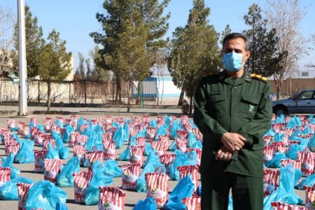 هزار بسته معیشتی در رزمایش مواسات سپاه بین نیازمندان رفسنجان توزیع شد