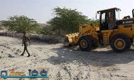 جلوگیری از تخریب و تصرف به اراضی ملّی شهرستان جیرفت