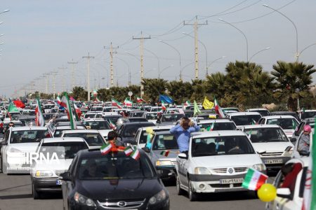 مسیرهای راهپیمایی خودرویی یوم‌الله ۲۲ بهمن در استان کرمان اعلام شد