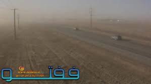 بروز پدیده گرد و خاک در محورهای ارتباطی جنوب کرمان/کاهش دید ۲۰۰ متر در محور رودبار-ایرانشهر 