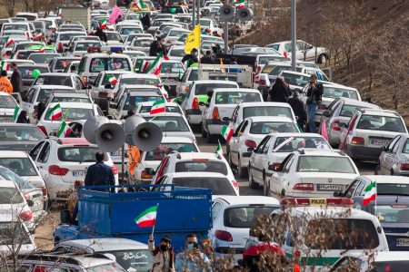 اجرای محدودیت‌های ترافیکی مقطعی در روز ۲۲ بهمن