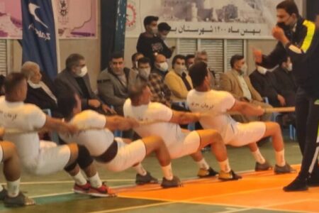 قهرمانی شرکت کرمان موتور در مسابقات طناب‌کشی کشور