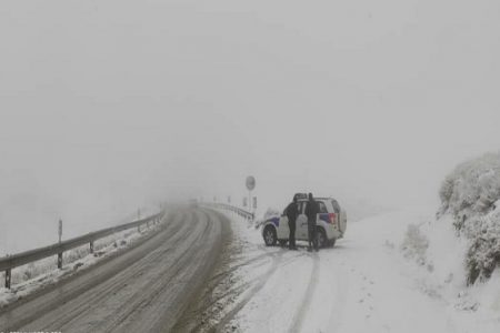 همه محور‌های استان باز و تردد در آنها جریان دارد