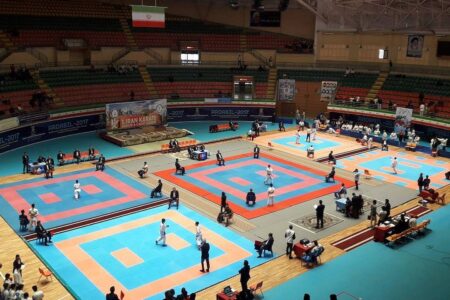 درخشش کاراته کا‌های کرمانی در مسابقات کاراته وان ایران