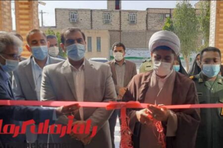 افتتاح ستاد اسکان مسافران نوروزی در کهنوج