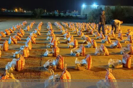 توزیع ۵۰۰ بسته معیشتی به همت سپاه شهرستان فاریاب