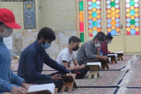 جزخوانی قرآن کریم ماه مبارک رمضان در راور
