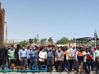 برگزاری باشکوه راهپیمایی روز قدس در شهرستان کهنوج