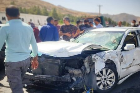 سه مجروح در تصادف شهر کرمان