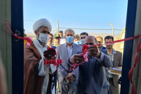 افتتاح ایستگاه تلویزیونی در بخش مرکزی روستای دکفن 
