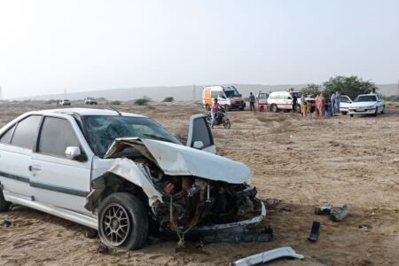 سانحه رانندگی در کرمان ۵ مصدوم برجا گذاشت
