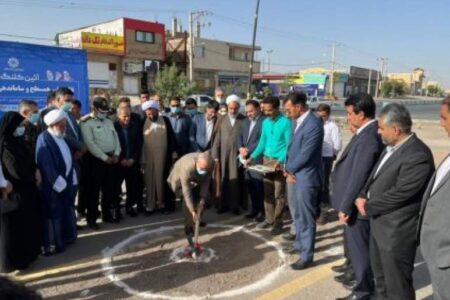 آغاز عملیات اجرایی ۲ طرح عمرانی در رفسنجان با حضور استاندار کرمان