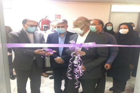 افتتاح دستگاه ماموگرافی در بیمارستان انار