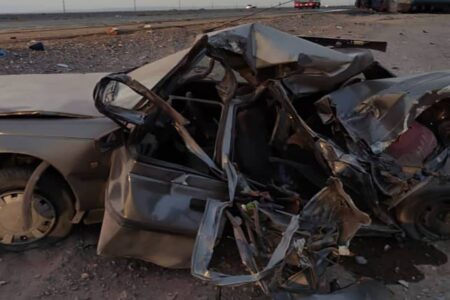 حادثه رانندگی در محور انار- یزد