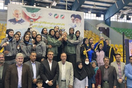 کرمان بر سکوی قهرمانی لیگ برتر کنگ فو بانوان کشور ایستاد