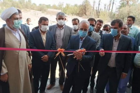 افتتاح ساختمان پزشکان بیمارستان شهرستان ریگان