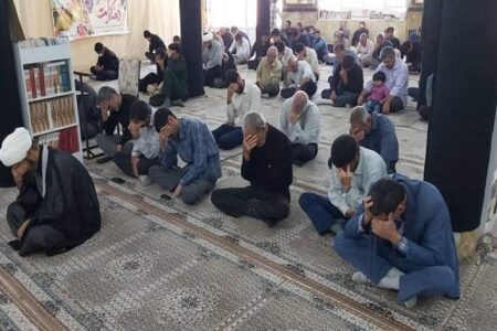 مراسم ارتحال امام خمینی (ره) در شهرستان انار+تصاویر
