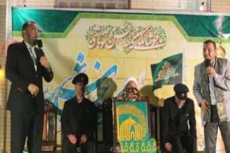 اجتماع امام رضایی ها در شهرستان انار