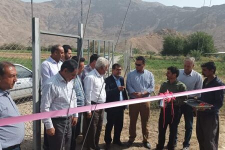 افتتاح و بهره برداری از ۳ پروژه کشاورزی در ارزوئیه