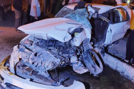 سانحه رانندگی در کرمان یک کشته و ۳ مجروح داشت