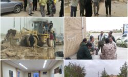 ۲۰۰ بسیجی در قالب گروه جهادی به مناطق سیل زده زرند اعزام شدند