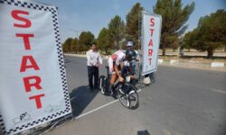 مسابقات لیگ برتر دوچرخه‌سواری کشور در سیرجان برگزار شد