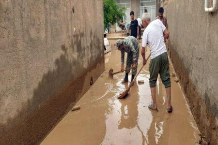 ۵۰ واحد مسکونی در سیرجان زیر آب رفت