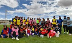 برگزاری اردوی تیم فوتبال دختران ایران در کرمان