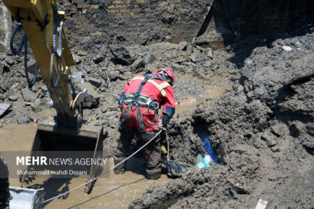 ۲ جسد در سیلاب رفسنجان کشف شد
