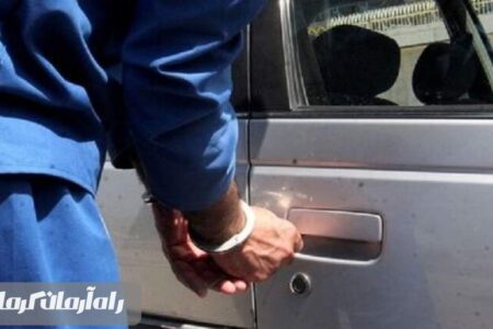 خودروی سرقتی از کرمانشاه در جیرفت کشف شد